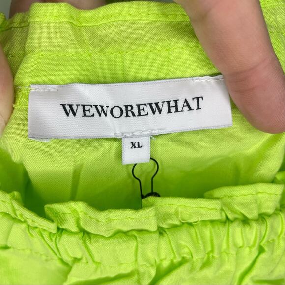 NWT New WeWoreWhat Ruffle Cami Top Size XL - Picture 6 of 11